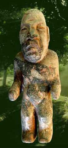 Olmec figure