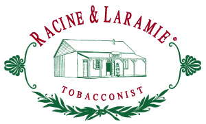 Logo of Old Town Racine and Laramie tobacconist cigars